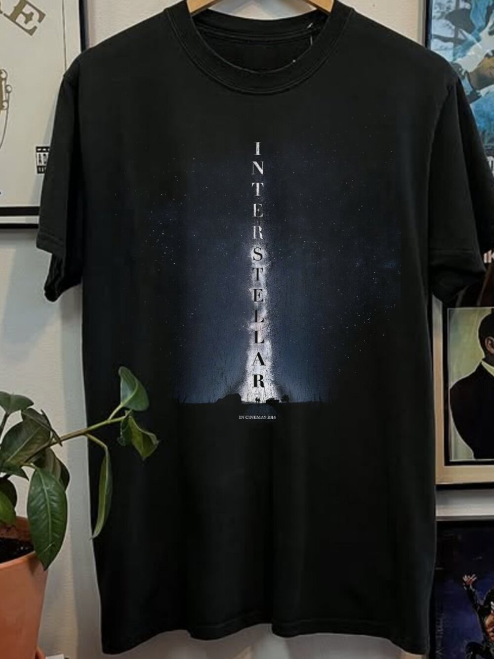 2014 Interstellar Promo Washed Black Tee